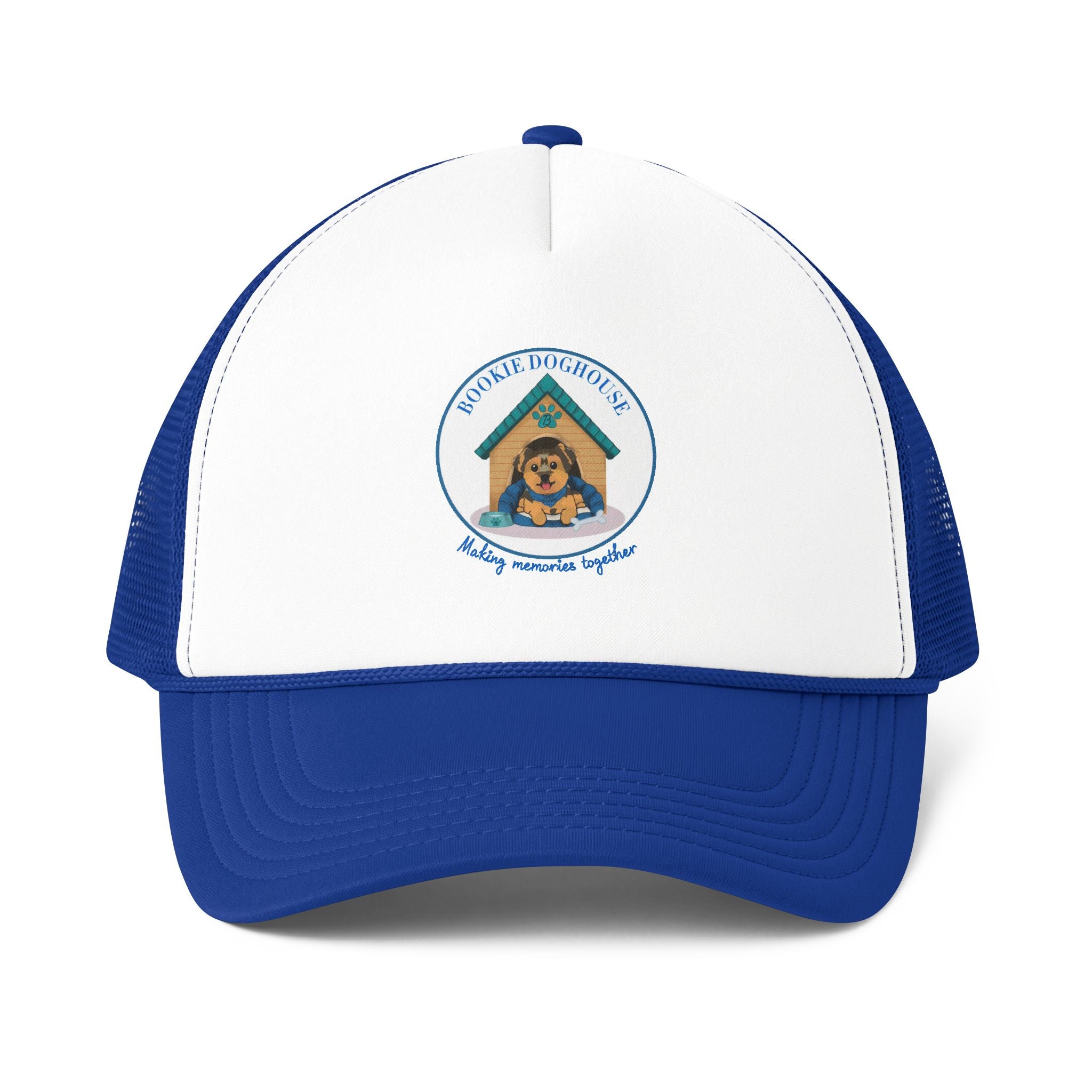Human Dog Rescue Logo Trucker Cap — Support Local Shelter Mesh-Back Hat