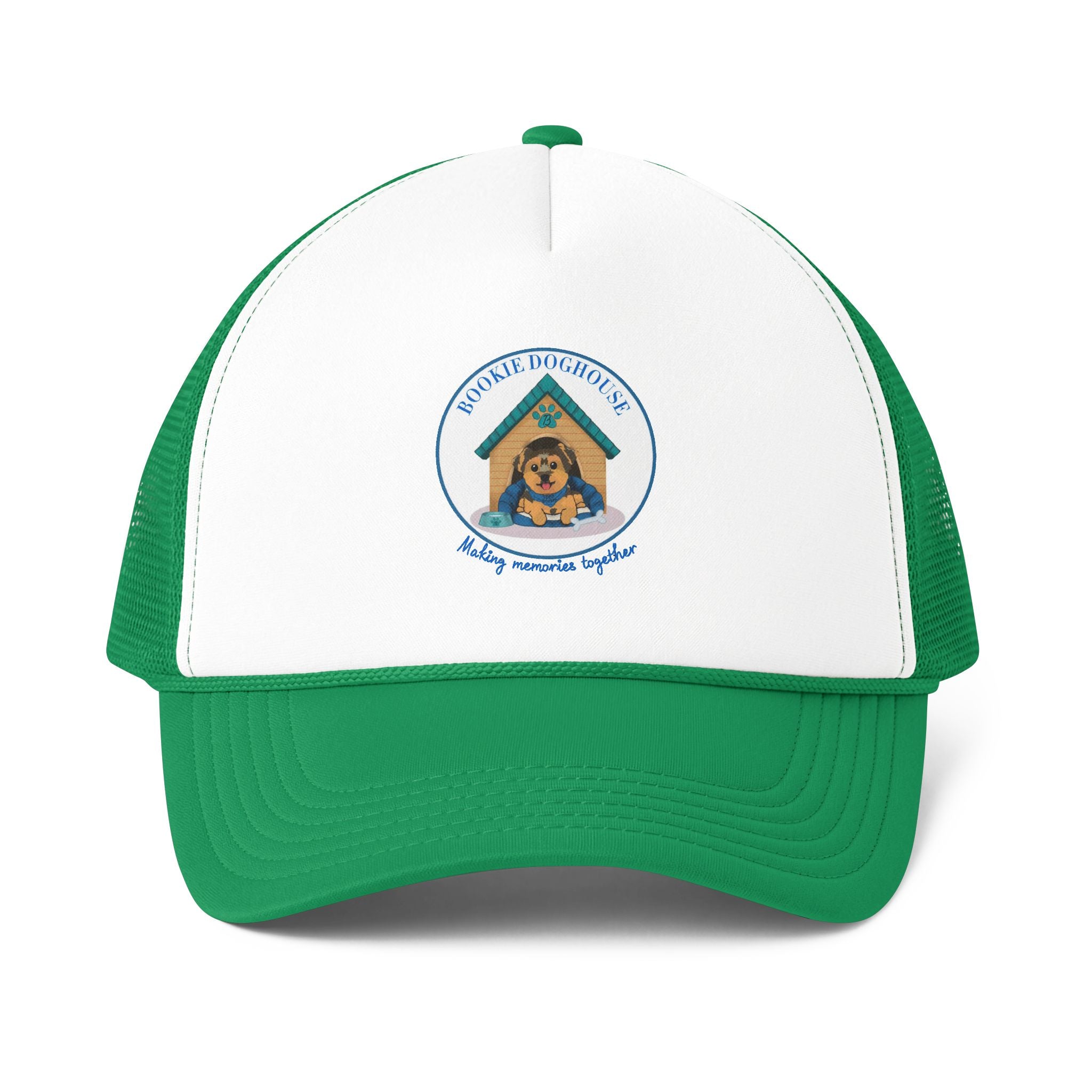 Human Dog Rescue Logo Trucker Cap — Support Local Shelter Mesh-Back Hat