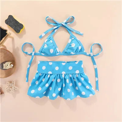 Mermaid Dog Dress Set Cute Bikini Swimsuit