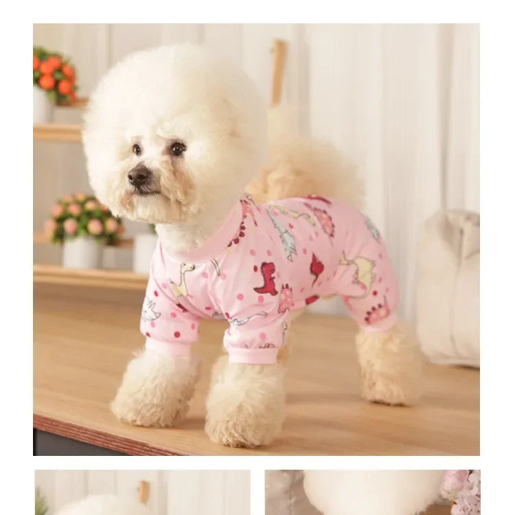 Pajama Cotton Soft Material Stretchable Dinosaurs Design