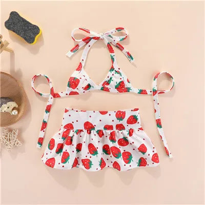 Mermaid Dog Dress Set Cute Bikini Swimsuit