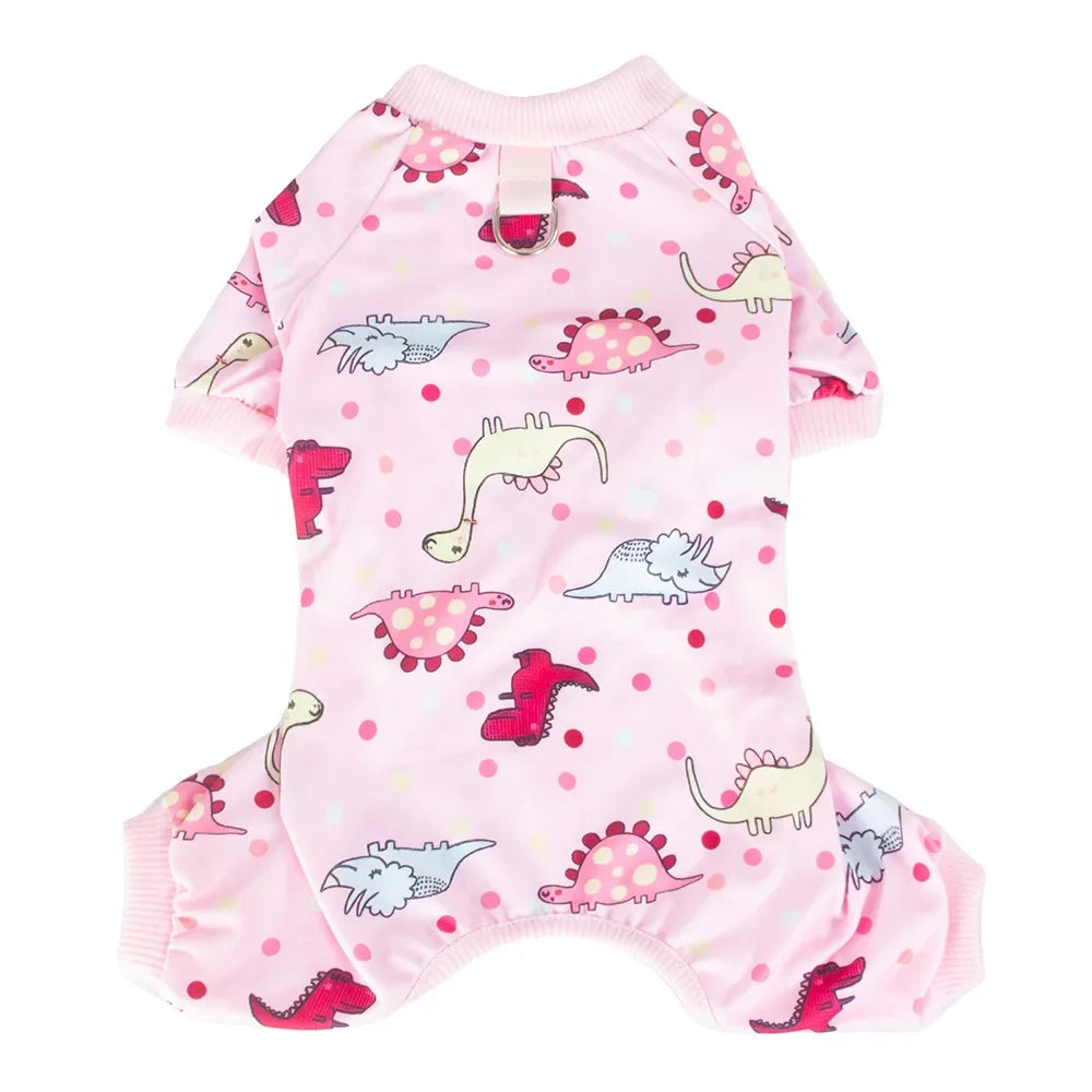 Pajama Cotton Soft Material Stretchable Dinosaurs Design