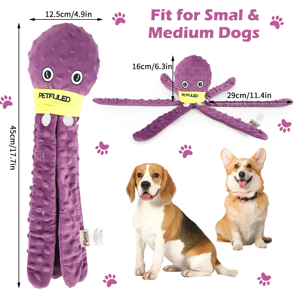 Octopus Dog Snuffle Interactive Toy