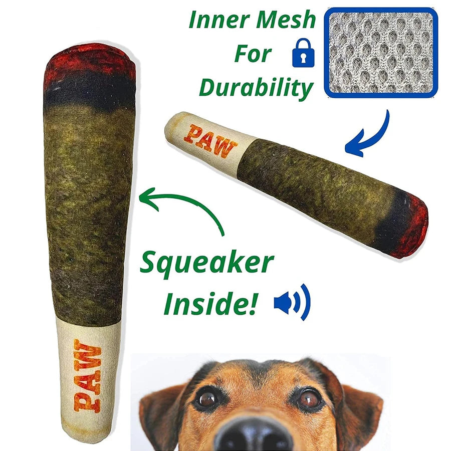 Plush Squeaky Toys for Medium, Small and Large