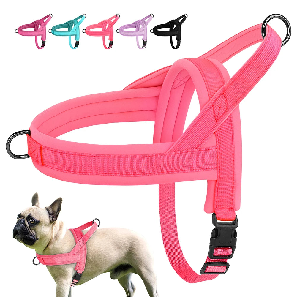 No Pull Dog Harness Soft Padded Durable Pet Puppy Vest Adjustable