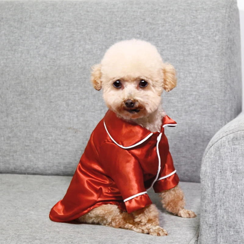 Silk Pet Pajamas
